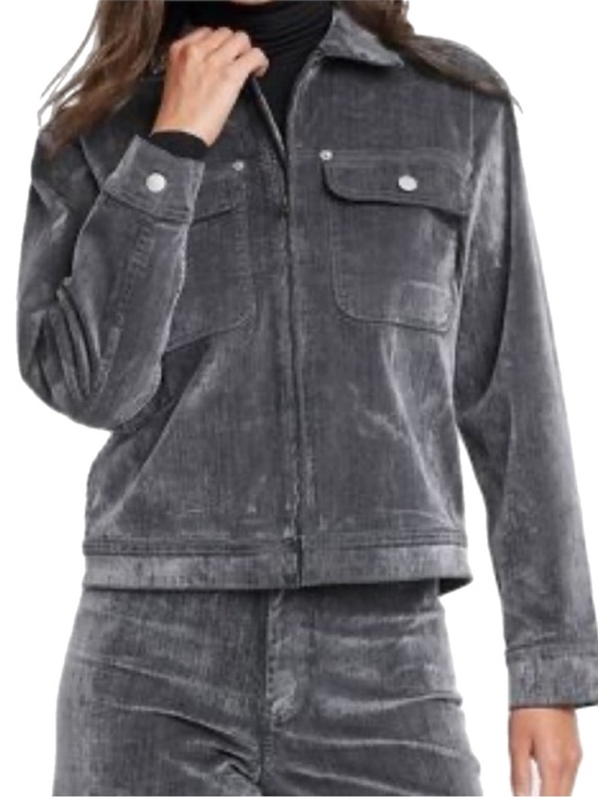 Universal Thread Jackets & Blazers - Denim Jacket Flocked by Universal Thread Classic Style